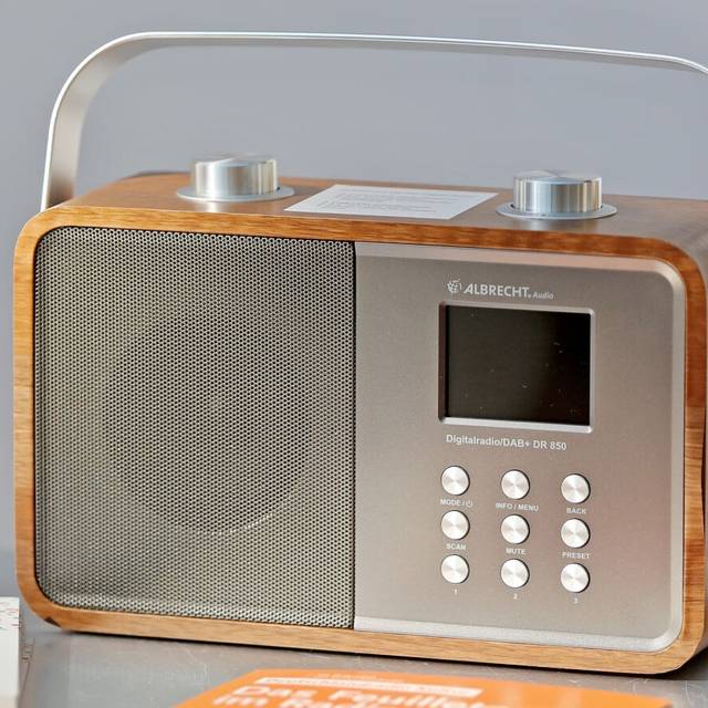 Ein Radio mit Digitalempfang.