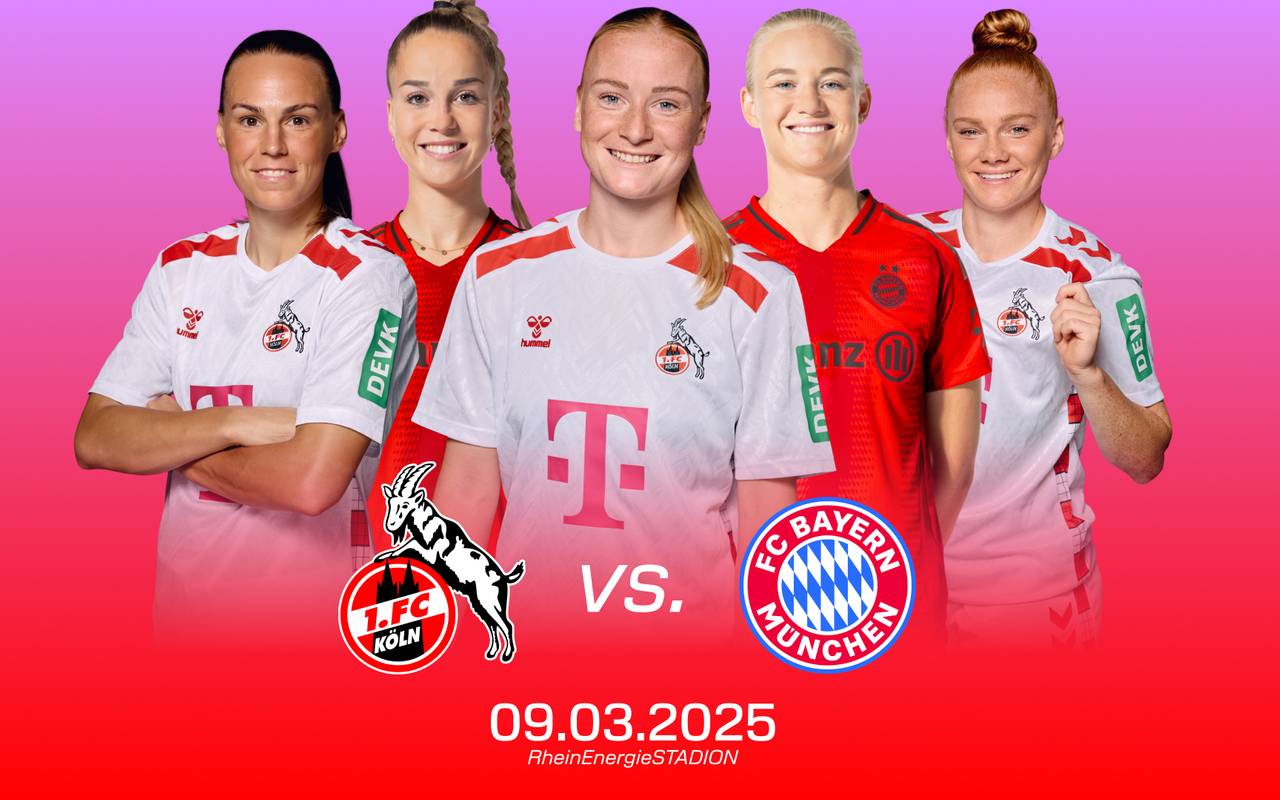 1. FC Köln gegen Bayern München - Frauen