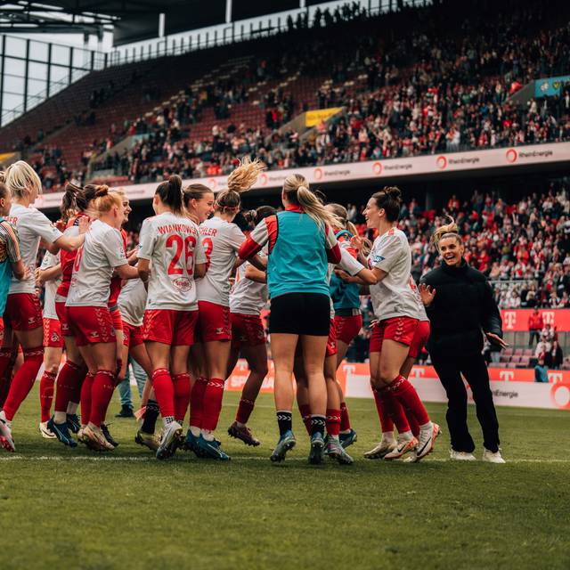 FC Frauen Jubel