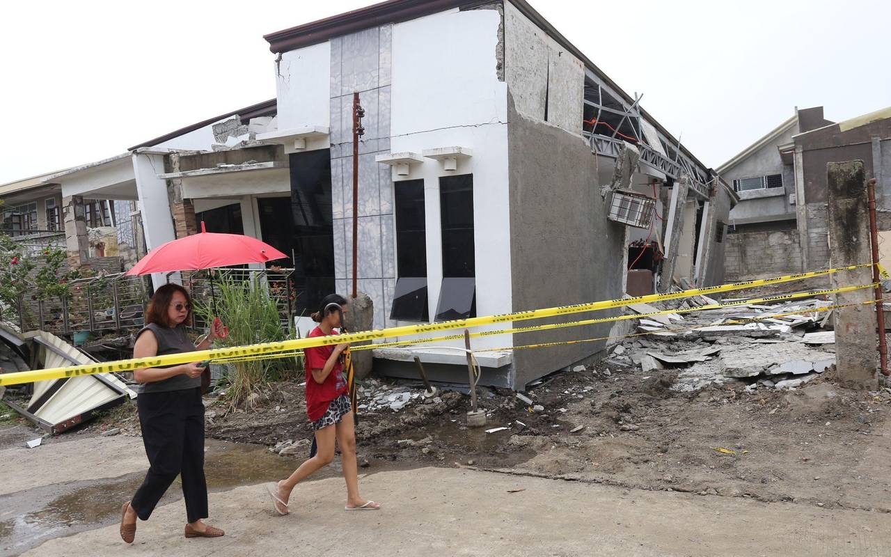 Erdbeben auf Philippinen