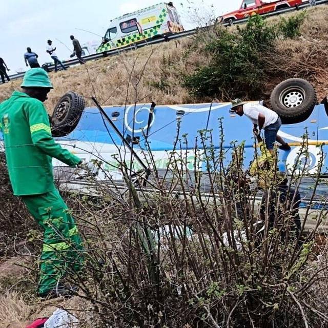 Busunglück in Südafrika