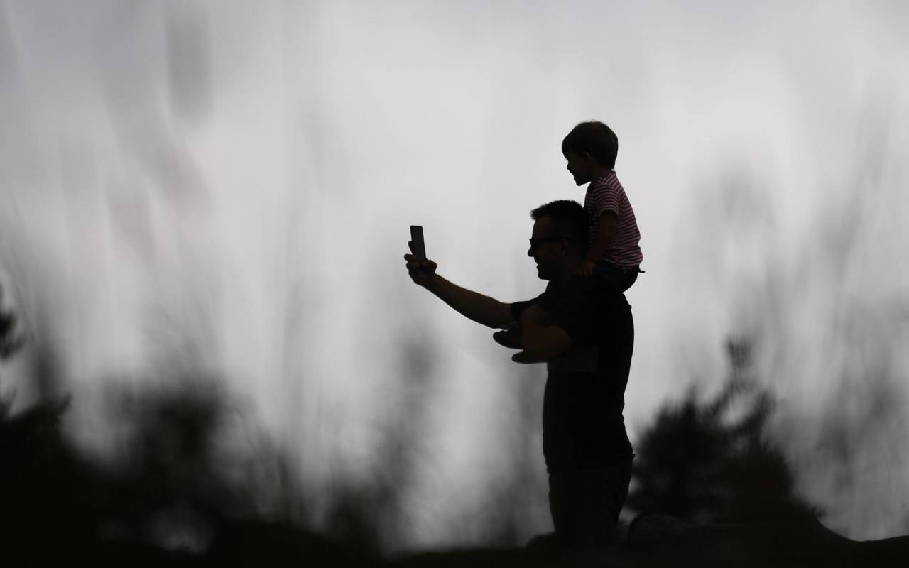 Vater und Sohn