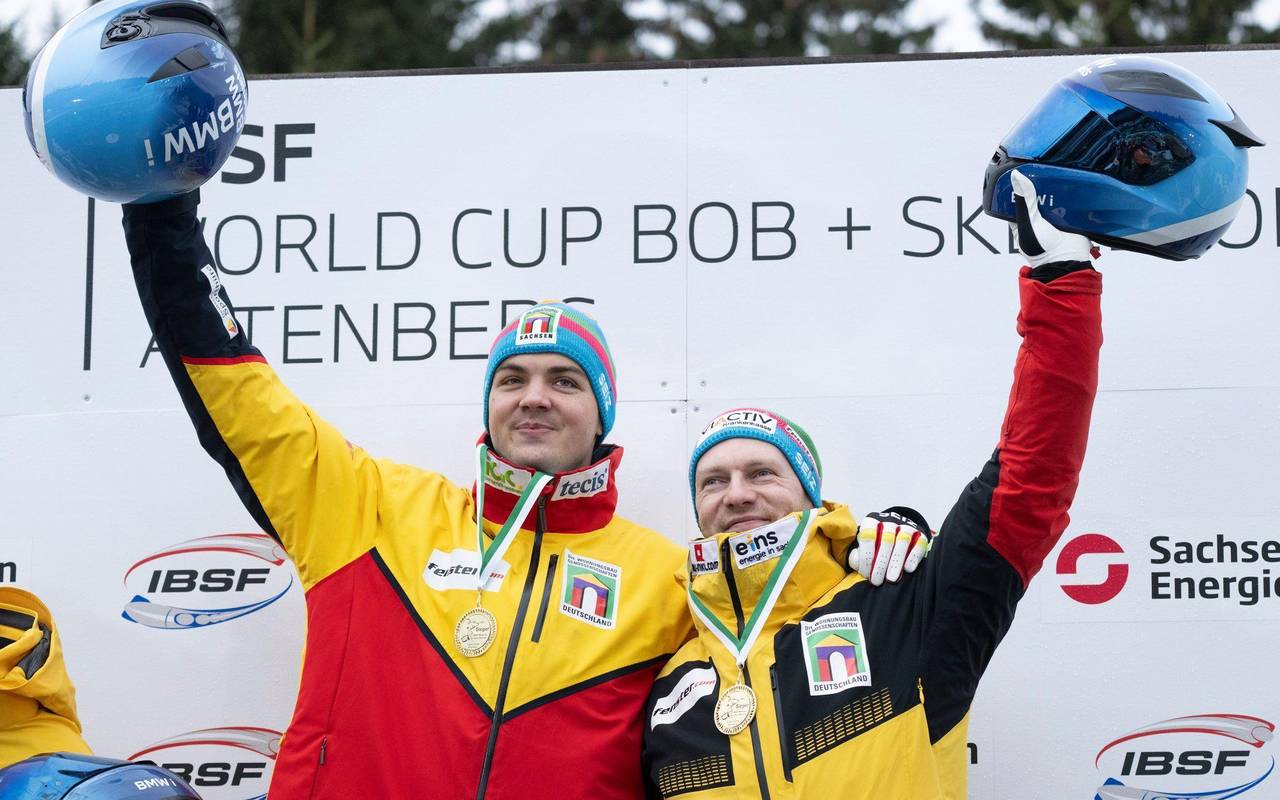 Simon Wulff (l) und Francesco Friedrich