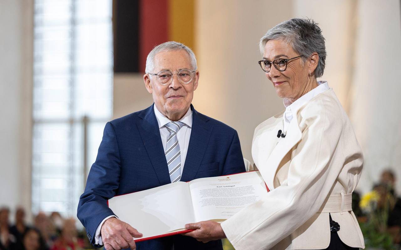 Übergabe Friedenspreis des Deutschen Buchhandels