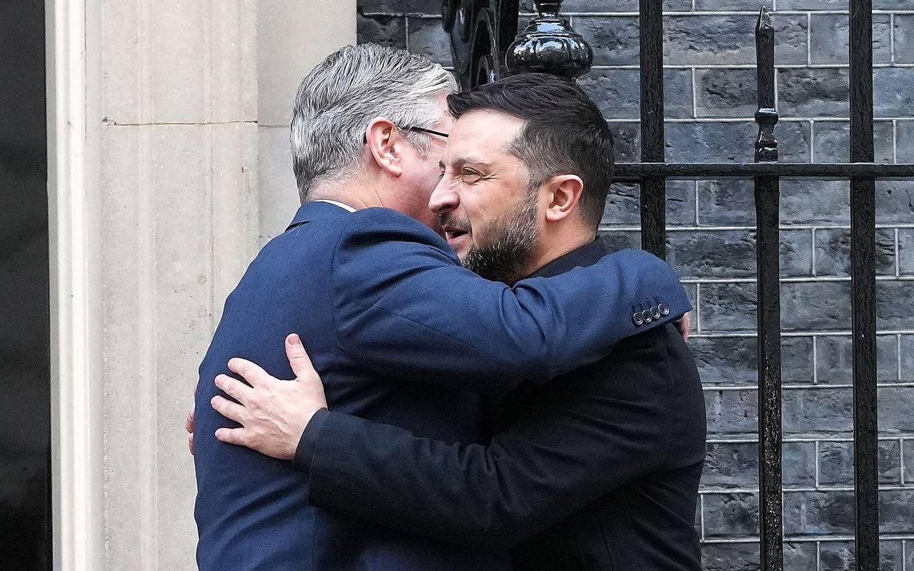 Keir Starmer empfängt ukrainischen Präsidenten Selenskyj