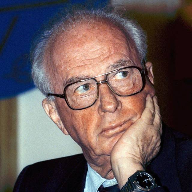 Friedensnobelpreisträger Yitzhak Rabin