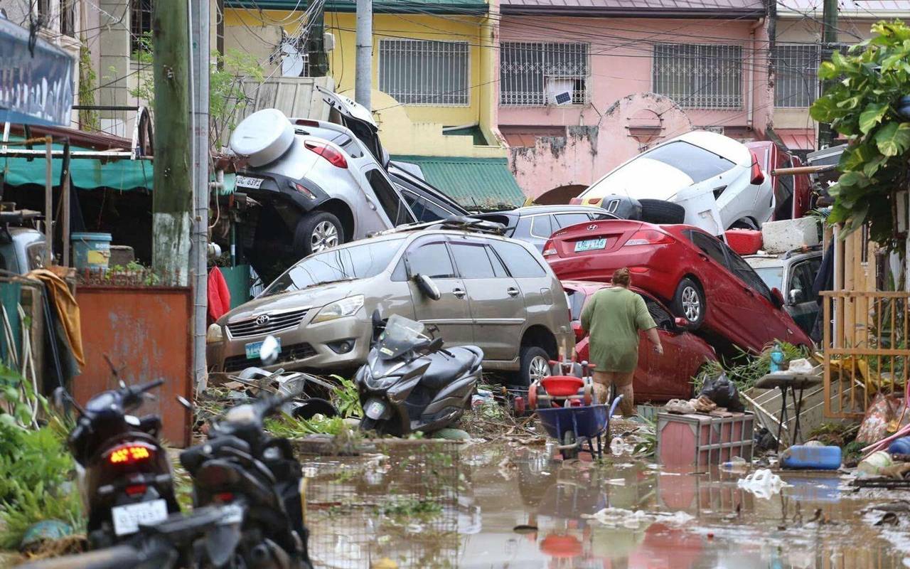 Taifun «Kalmaegi» - Philippinen