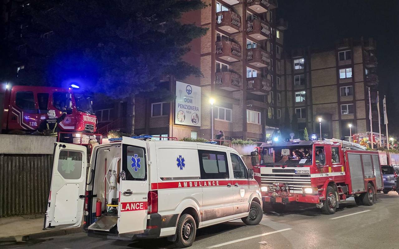 Brand im Pflegeheim in Bosnien