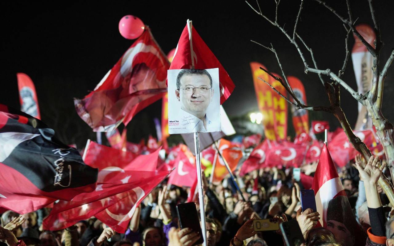 Proteste nach der Festnahme des Istanbuler Bürgermeisters