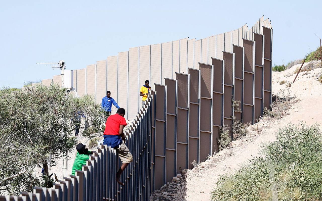 Migranten auf Lampendusa