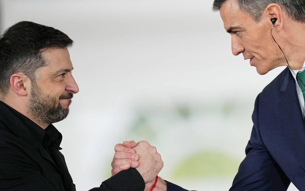 Ukraine-Krieg - Selenskyj in Madrid