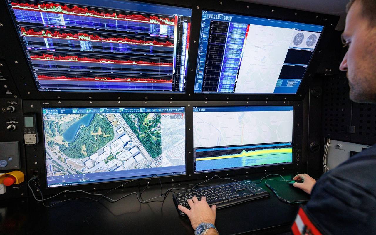 In einem Fahrzeug integriertes Drohnenerkennungssystem AARTOS