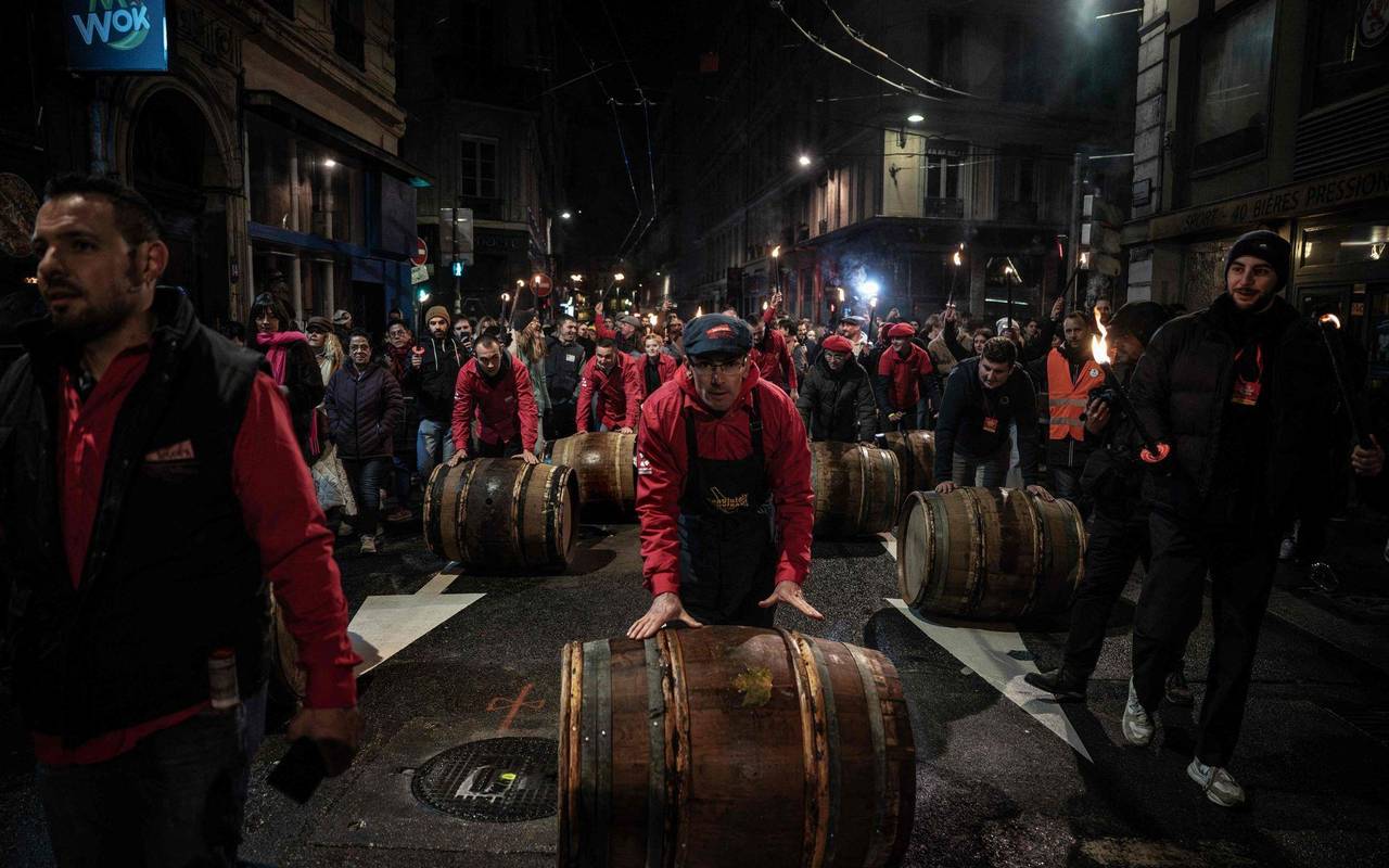 Frankreich feiert den Beaujolais Nouveau