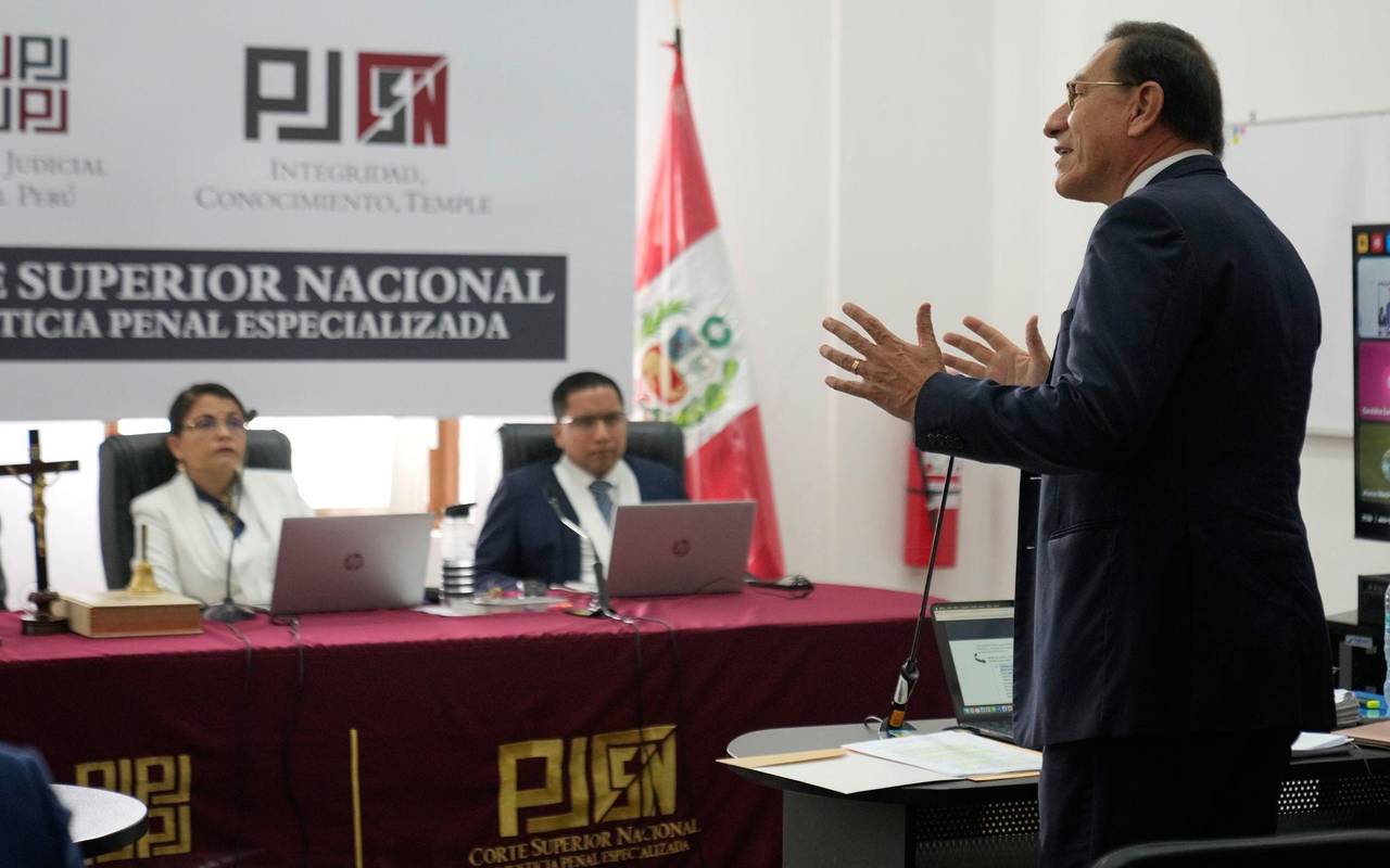Prozess gegen Ex-Präsidenten Vizcarra in Peru