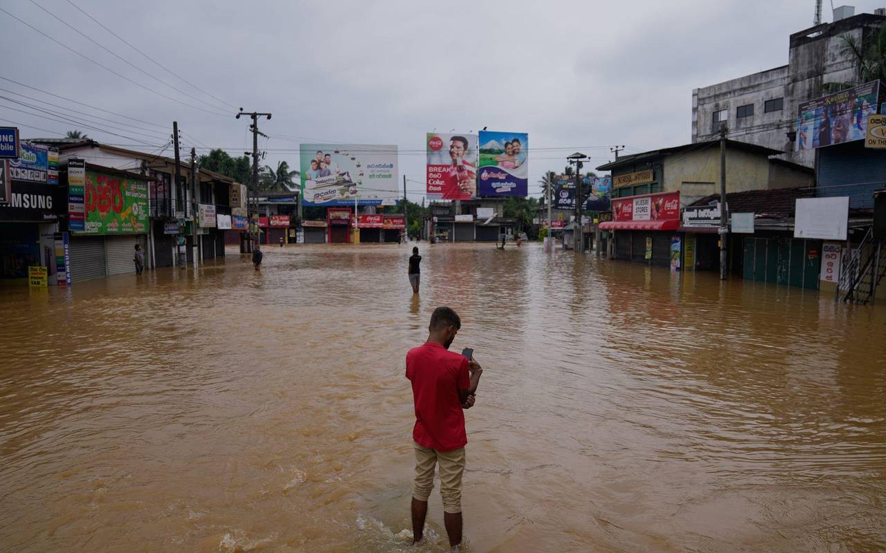 Überschwemmungen in Sri Lanka
