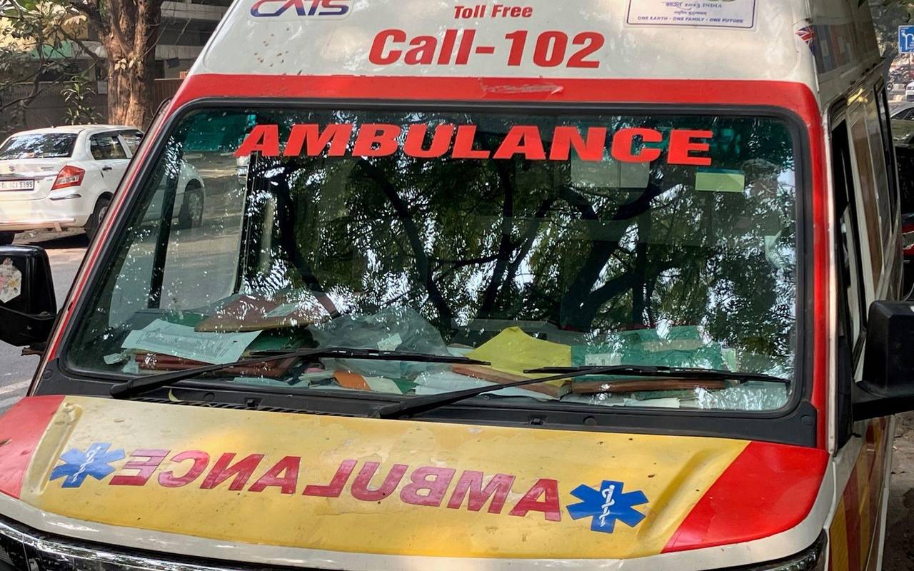 Indien - Krankenwagen