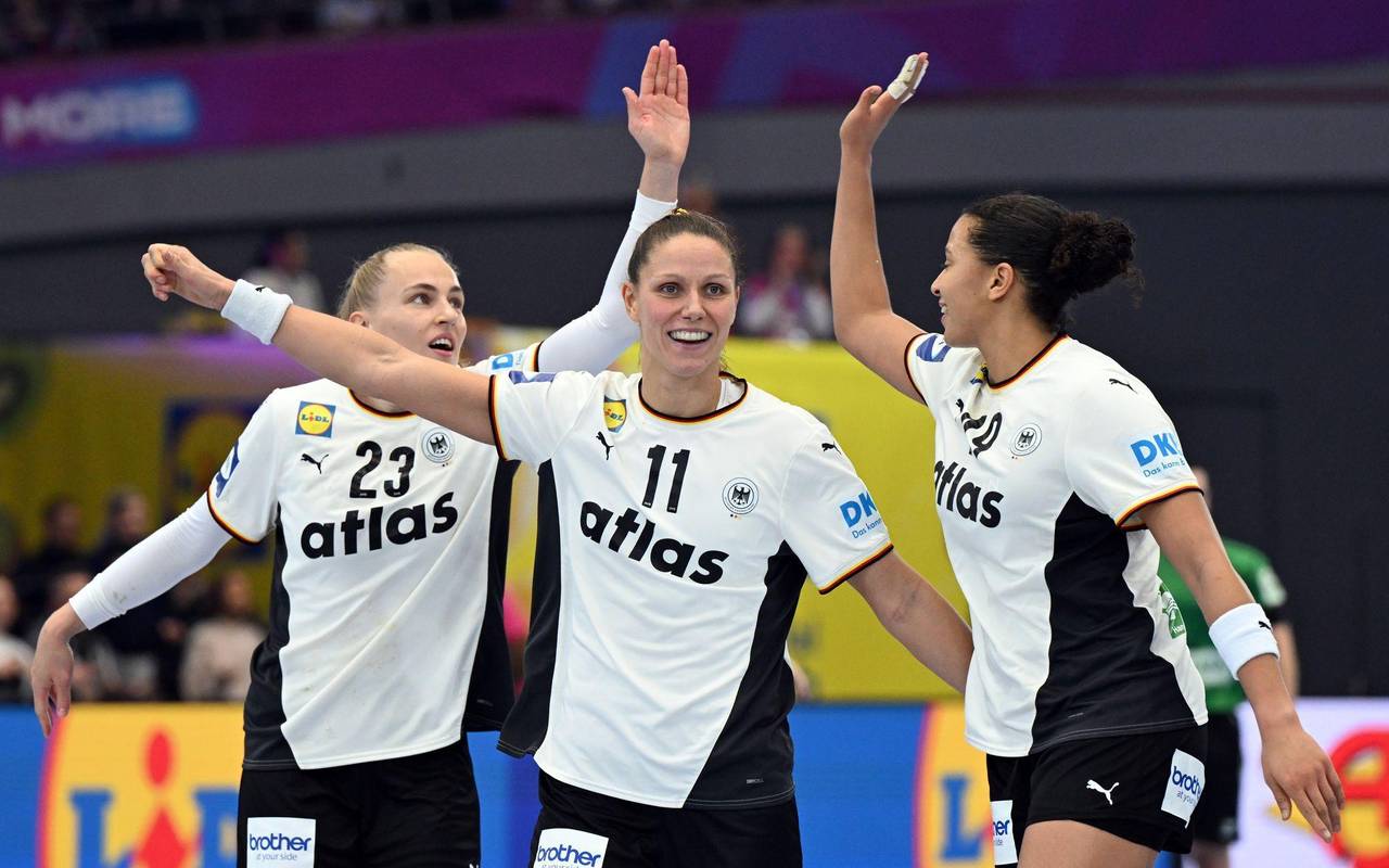 Annika Lott, Xenia Smits und Aimée von Pereira (v.l.n.r.)