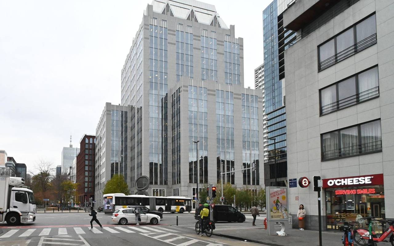 Hauptsitz von Euroclear in Brüssel