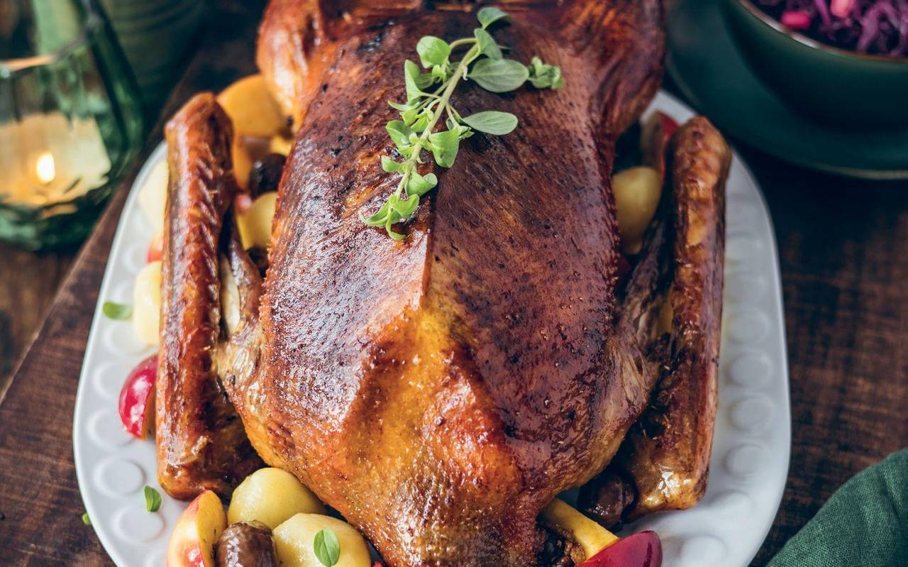 Gänsebraten mit Blaukraut