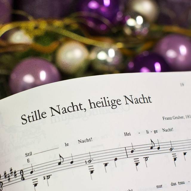 Noten zum Weihnachtslied «Stille Nacht, heilige Nacht»