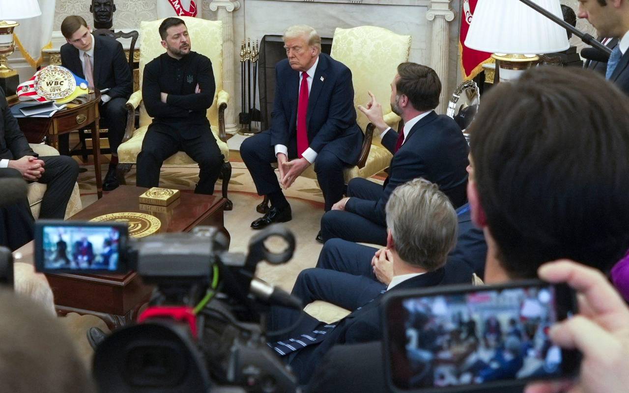 Selenskyj, Trump und Vance