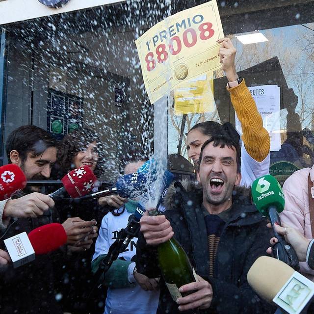 Weihnachtslotterie "El Gordo" in Spanien