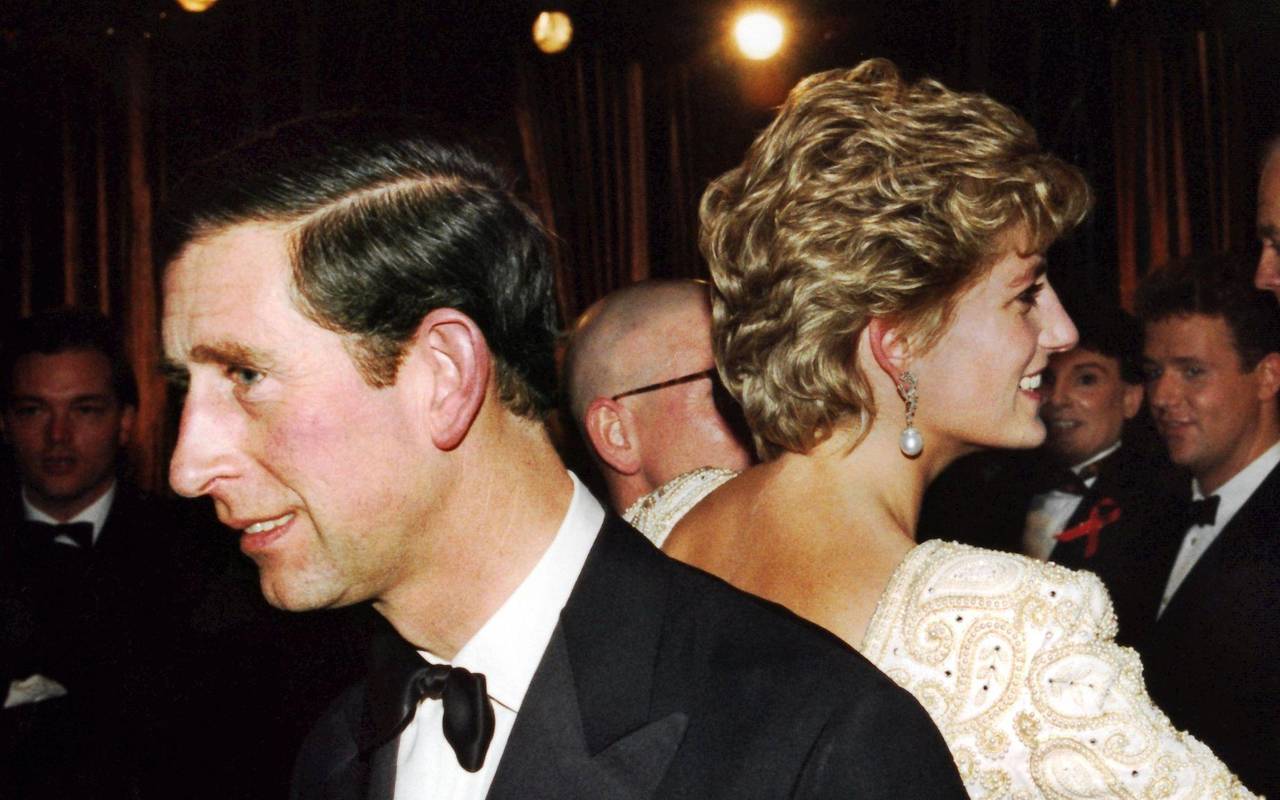 Der damalige Prinz Charles und Diana
