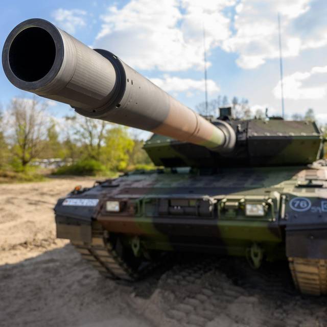 Kampfpanzer der Bundeswehr vom Typ Leopard 2 A7V