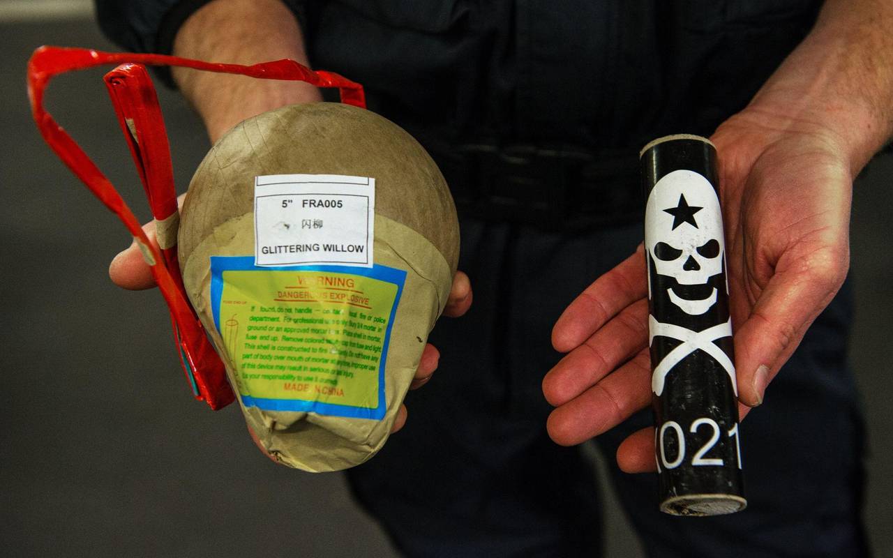 Illegale Feuerwerkskörper