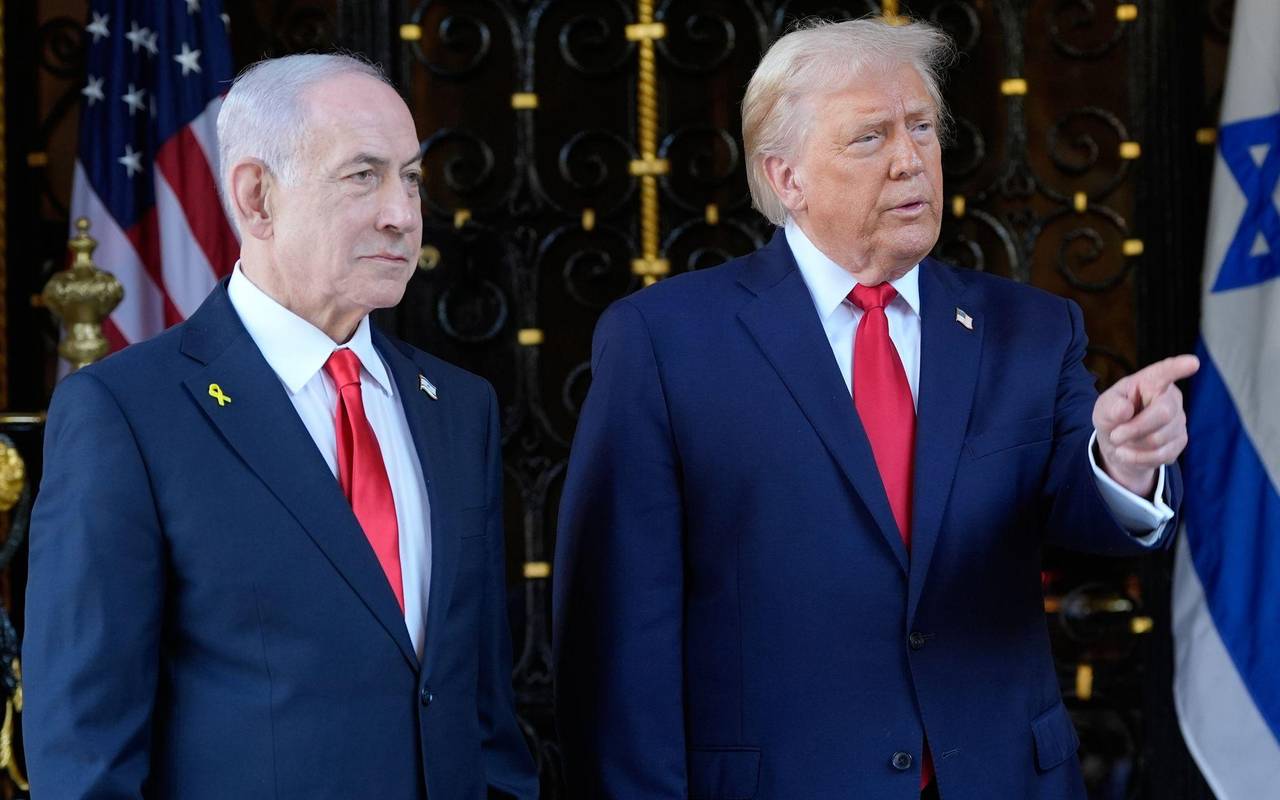 US-Präsident Trump empfängt Israels Ministerpräsident Netanjahu