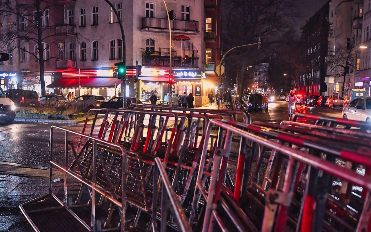 Silvestervorbereitungen in Berlin