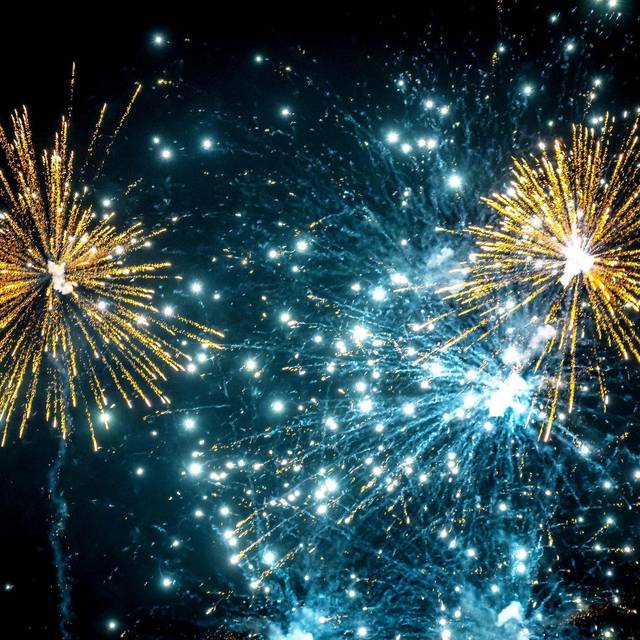 Feuerwerk zum Jahreswechsel