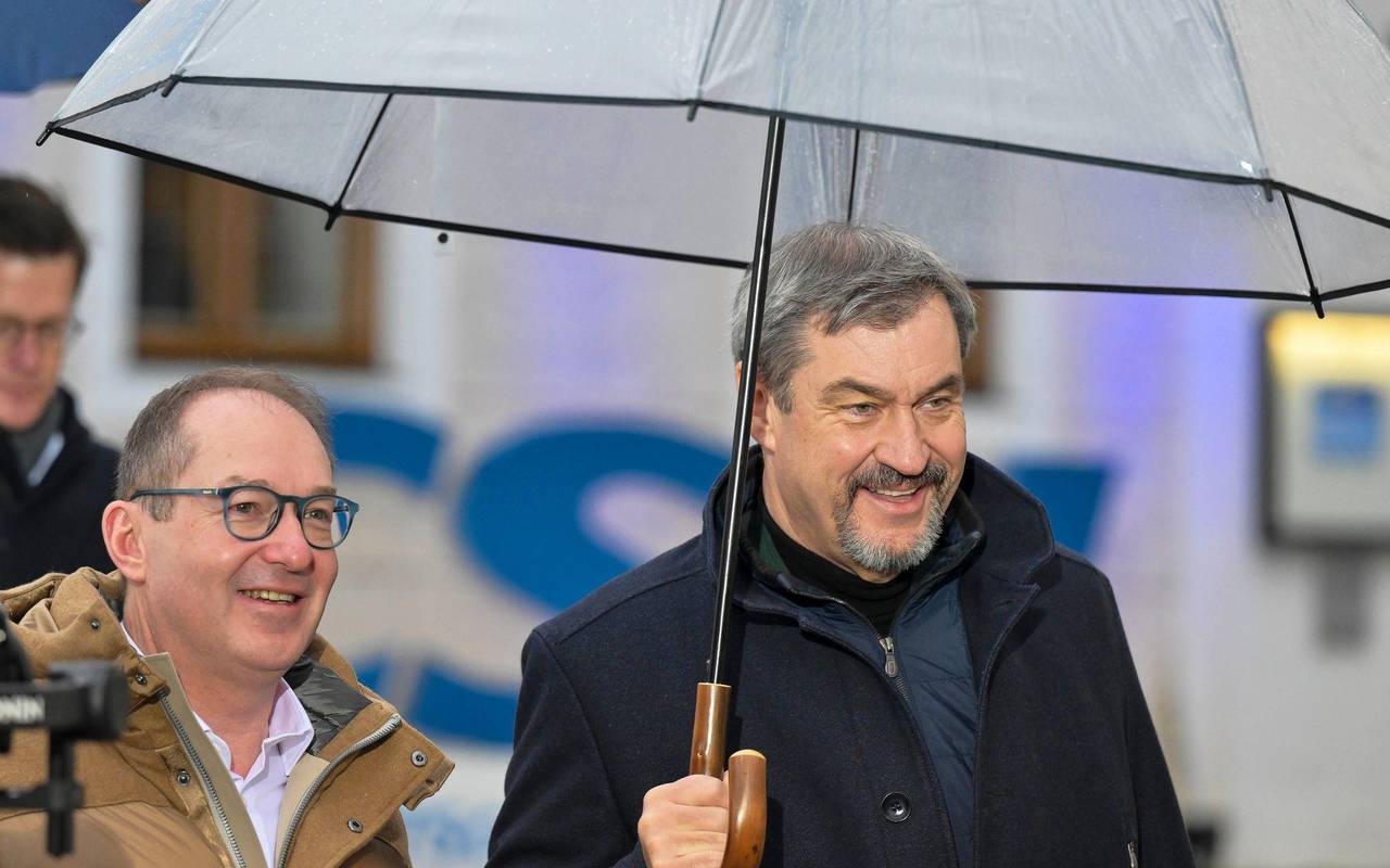 Markus Söder und Alexander Dobrindt