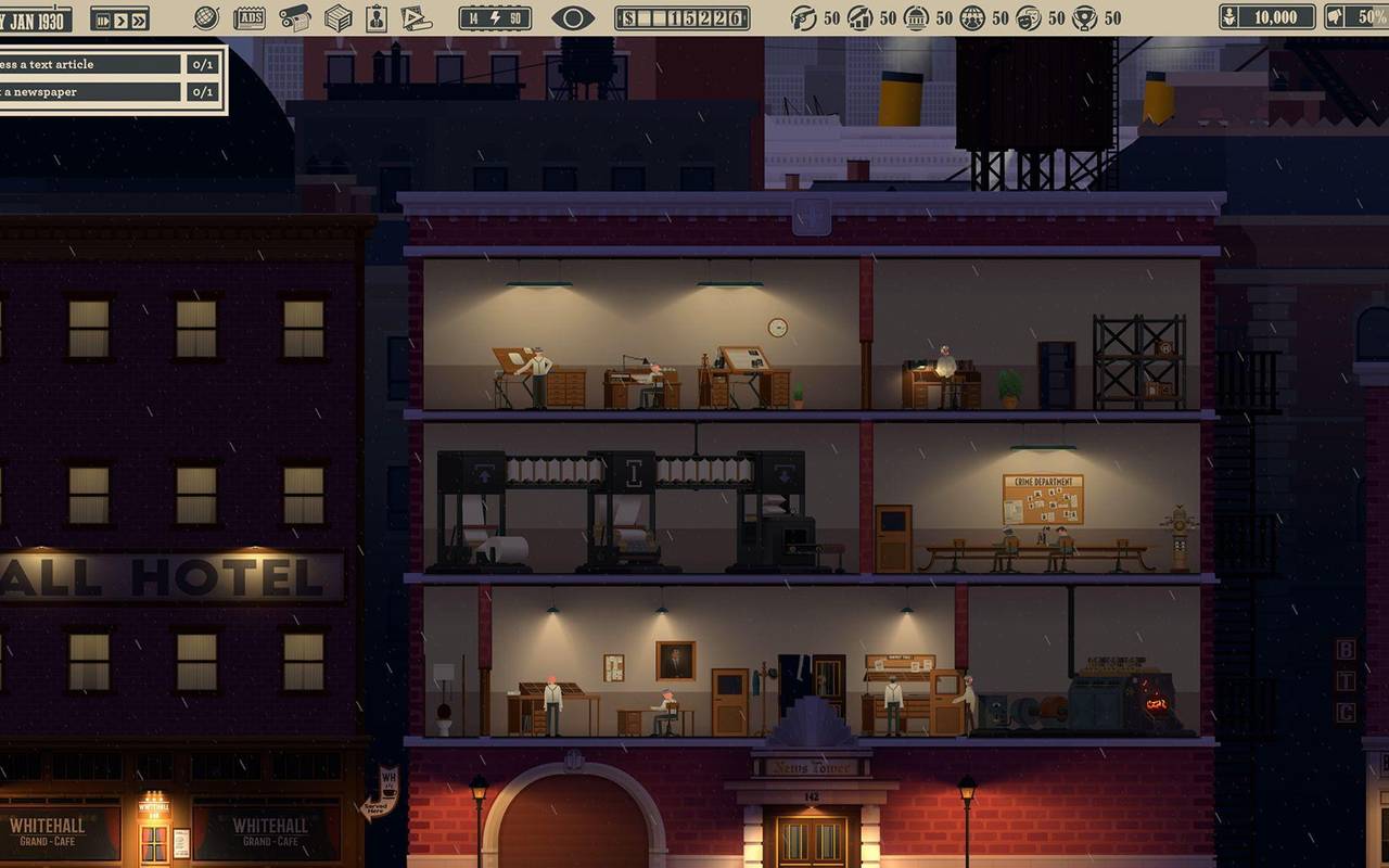 Screenshot vom Spiel «News Tower»