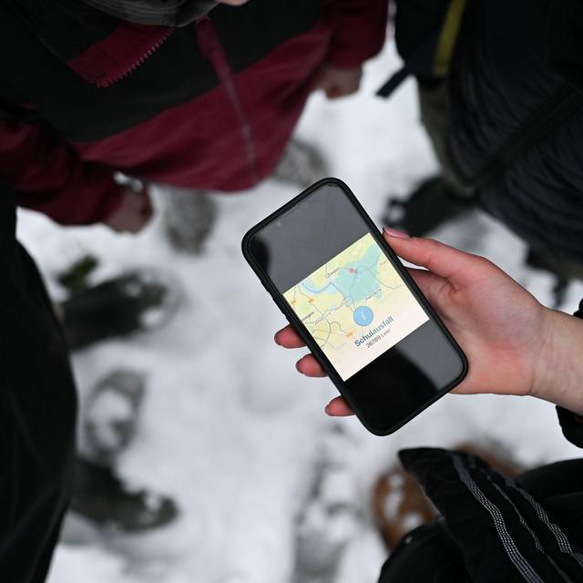 Winterwetter - Schulausfall in Leer