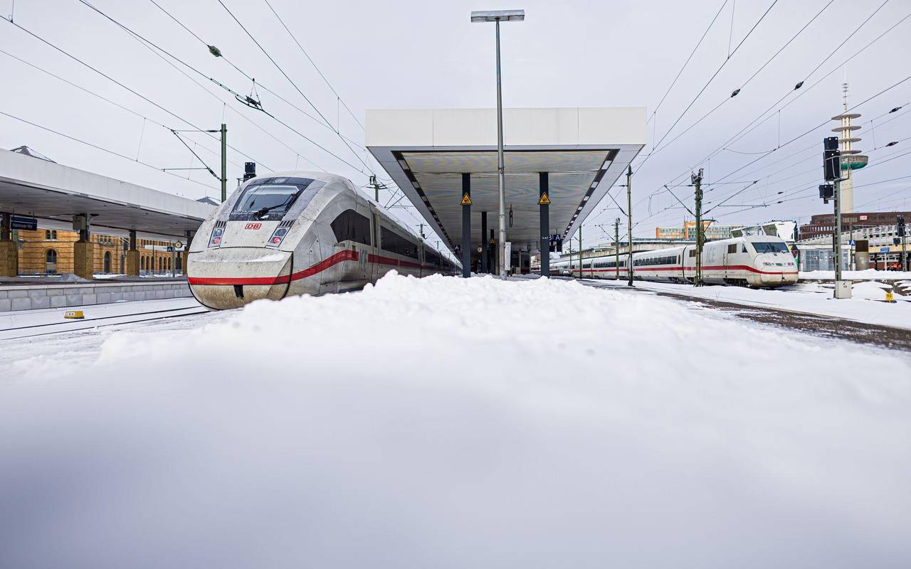 Nach Sturmtief Elli - Bahnhof Hannover