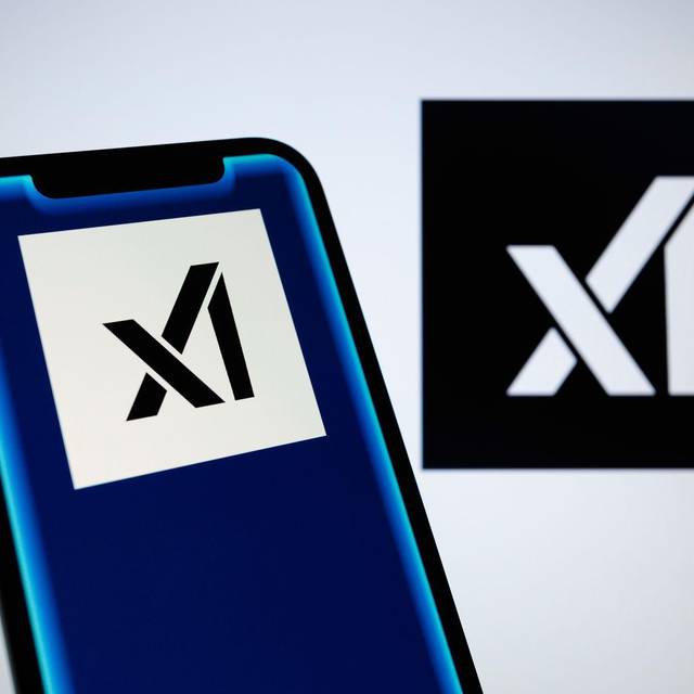 Logos von KI-Firma xAI