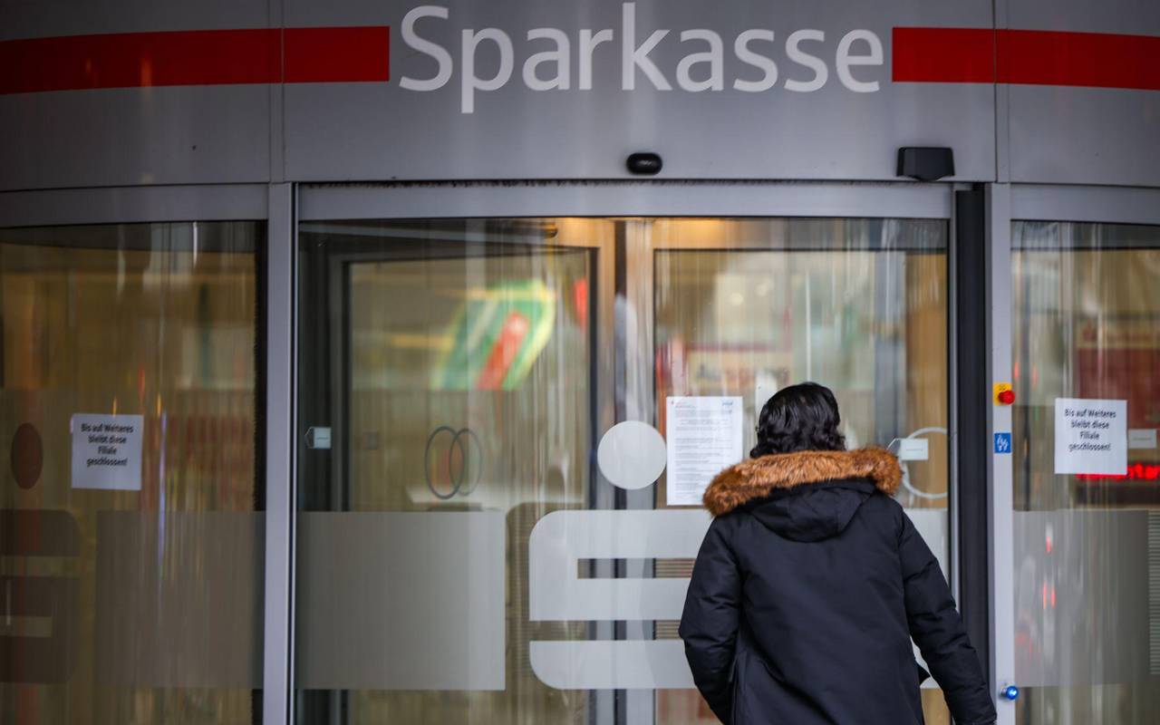 SB-Bereich in Gelsenkirchener Sparkasse weiterhin geschlossen