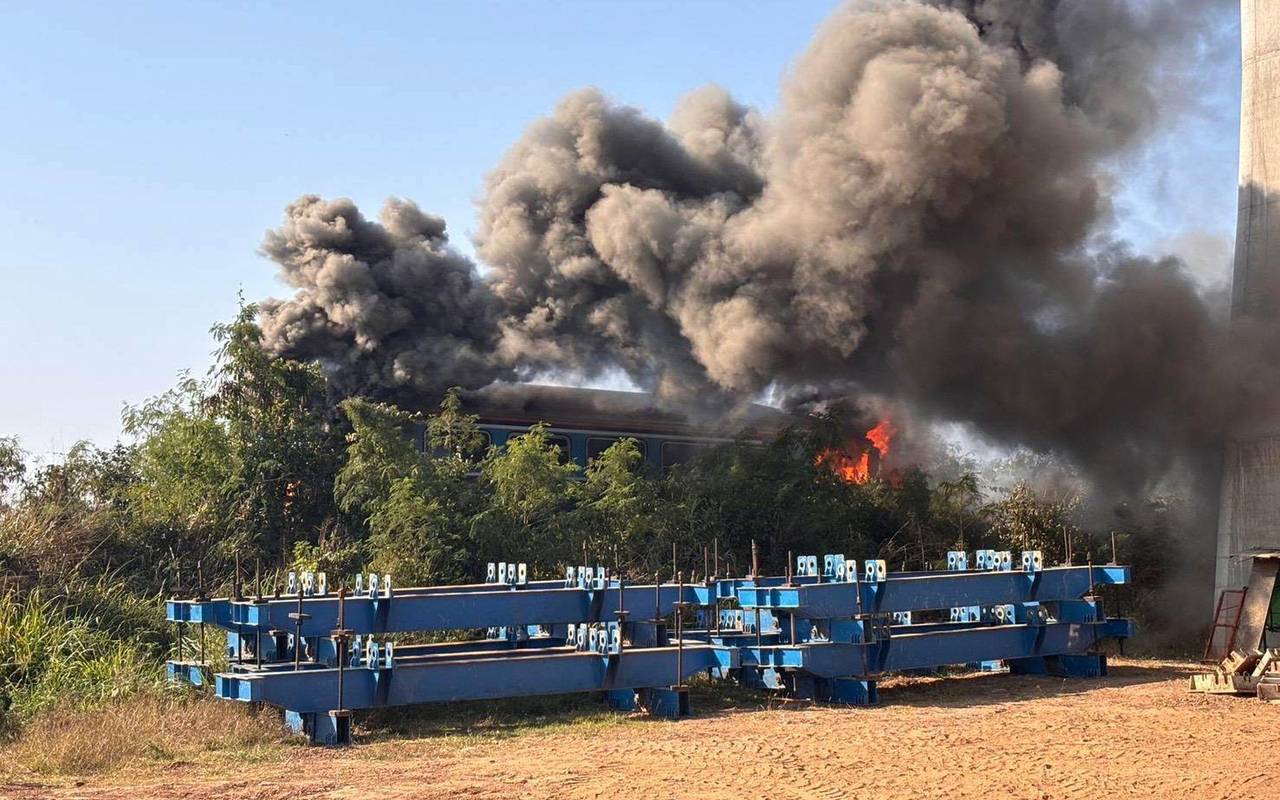 Zugunglück in Thailand