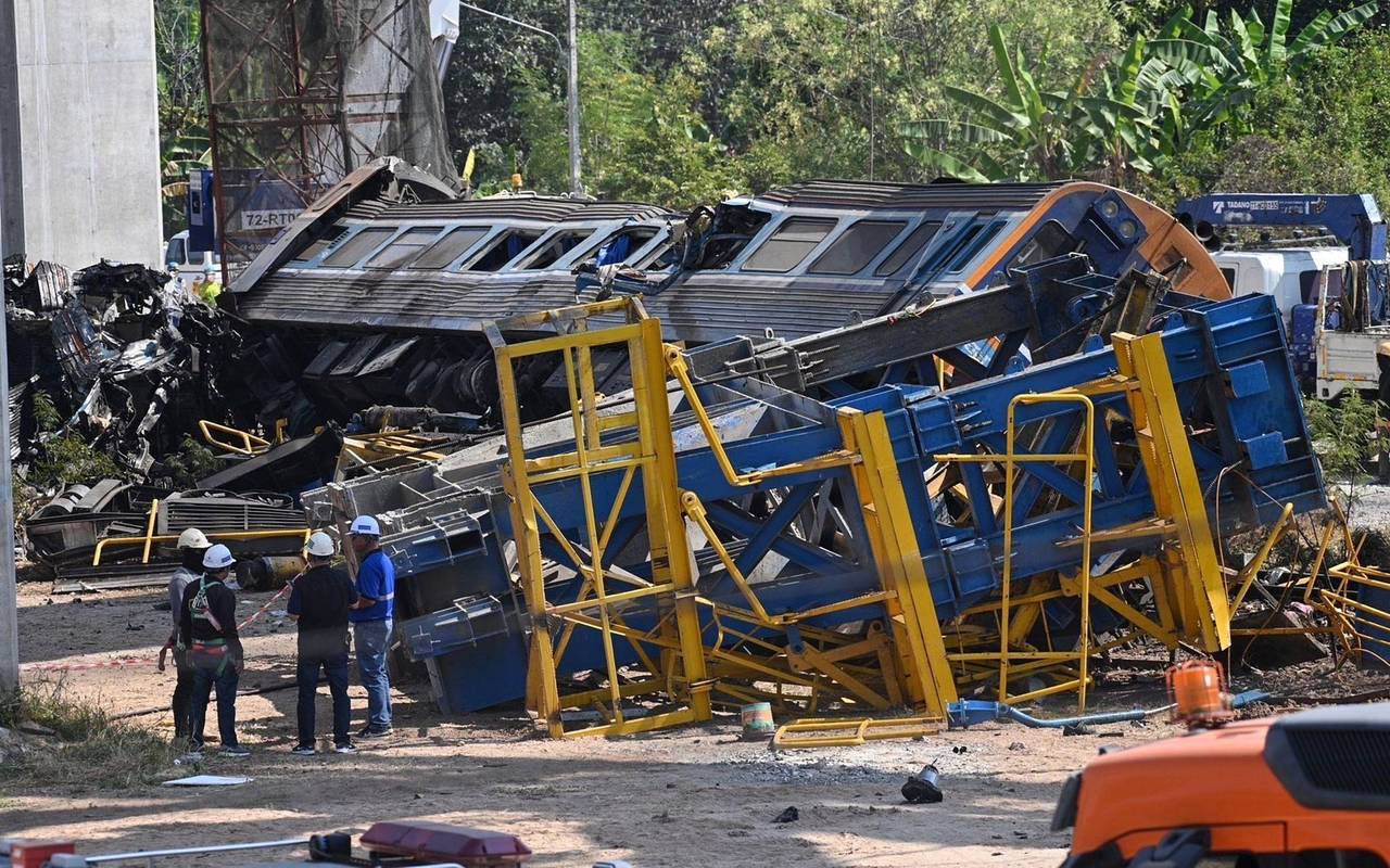 Zugunglück in Thailand