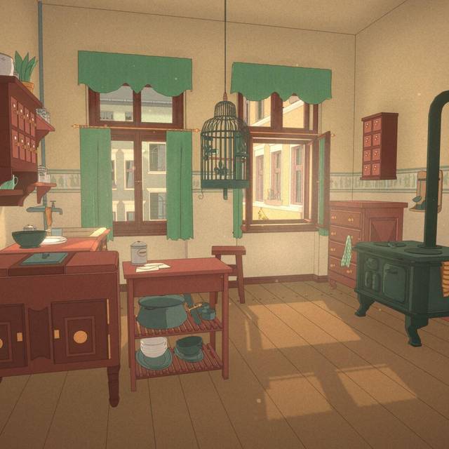 Screenshot vom Spiel «The Berlin Apartment»