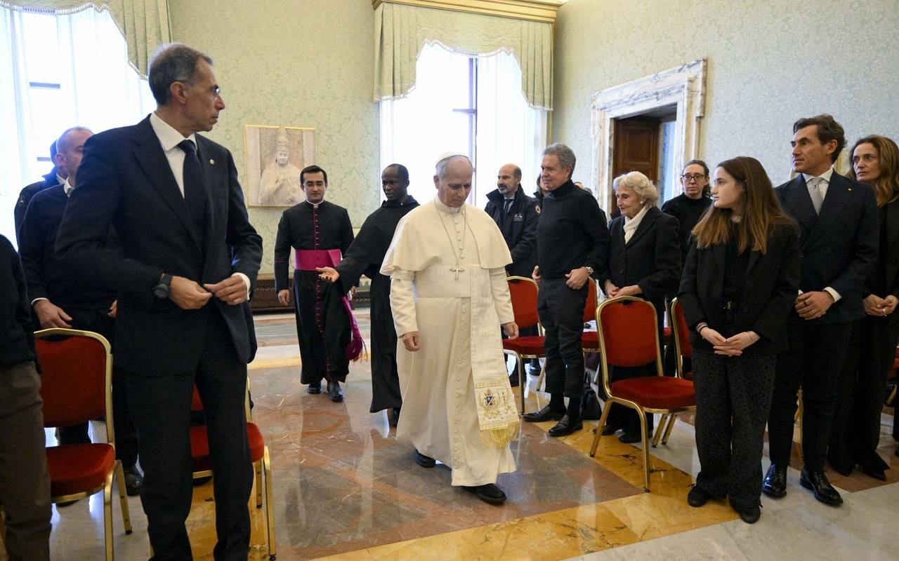 Papst Leo XIV. empfängt Familien von Crans-Montana-Opfern