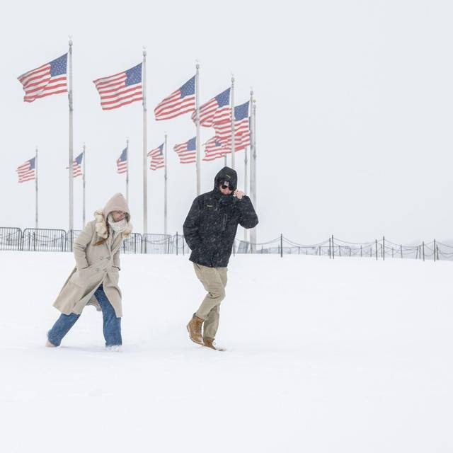 Winterwetter in den USA