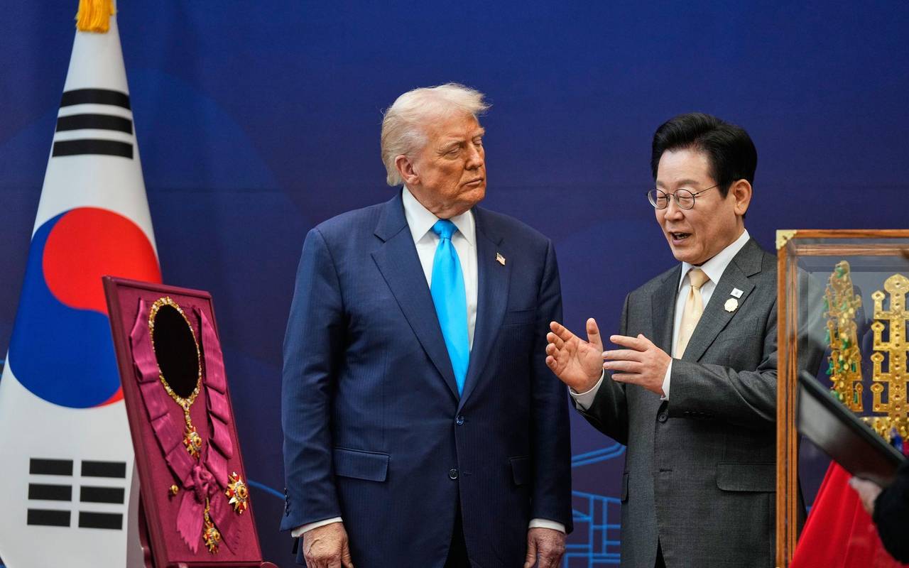 US-Präsident Trump in Südkorea