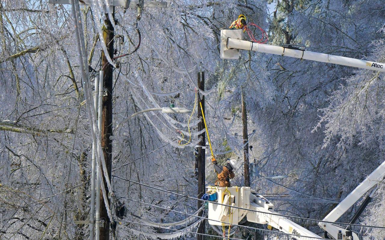 Winterwetter in den USA
