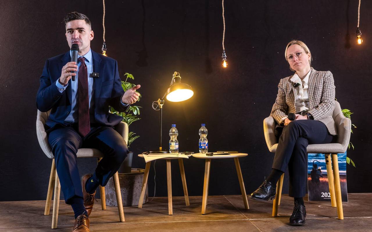 Martin Sellner und AfD-Politikerin Lena Kotré