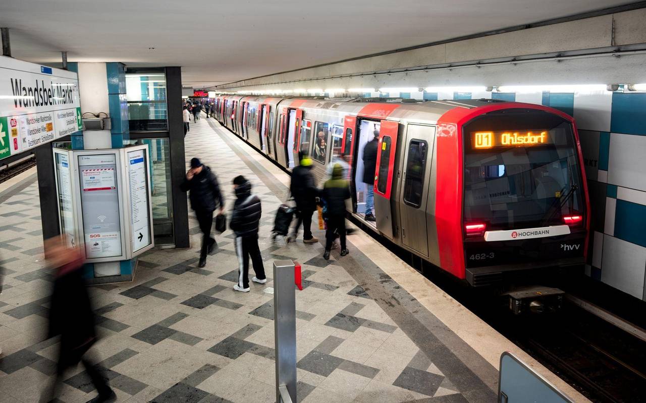 Mordkommission ermittelt zu Toten in Hamburger U-Bahnstation