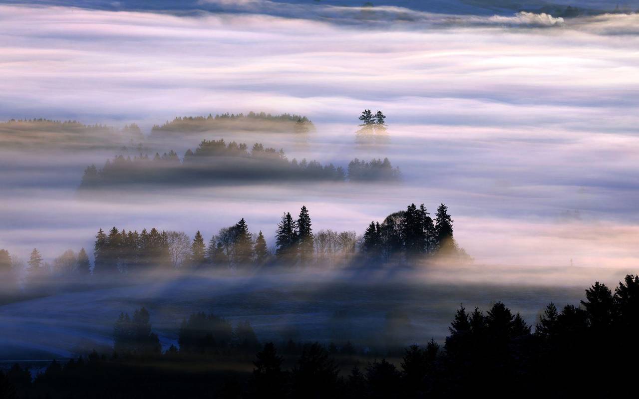 Winterwetter in Bayern