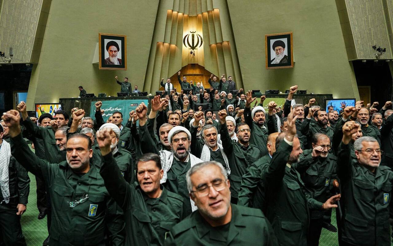 Sitzung des iranischen Parlaments