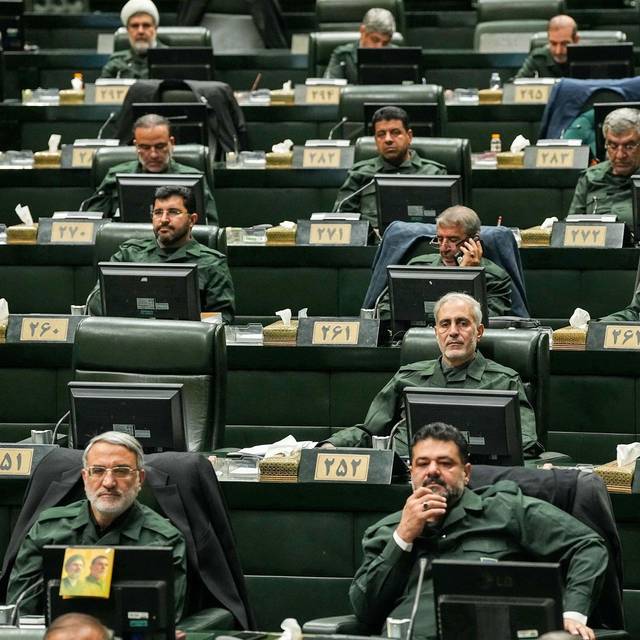 Parlamentssitzung in Teheran